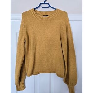 Dynamite Mustard Crew Neck Sweater